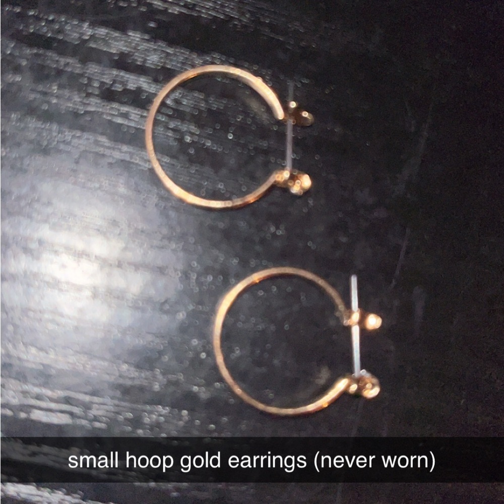 Elegant Gold Hoop Earrings
